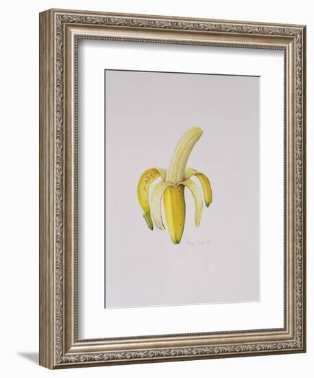 A Half-Peeled Banana, 1997-Alison Cooper-Framed Giclee Print