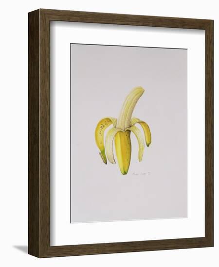 A Half-Peeled Banana, 1997-Alison Cooper-Framed Giclee Print