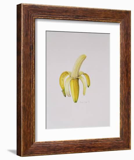 A Half-Peeled Banana, 1997-Alison Cooper-Framed Giclee Print