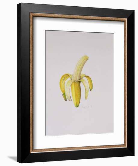 A Half-Peeled Banana, 1997-Alison Cooper-Framed Giclee Print