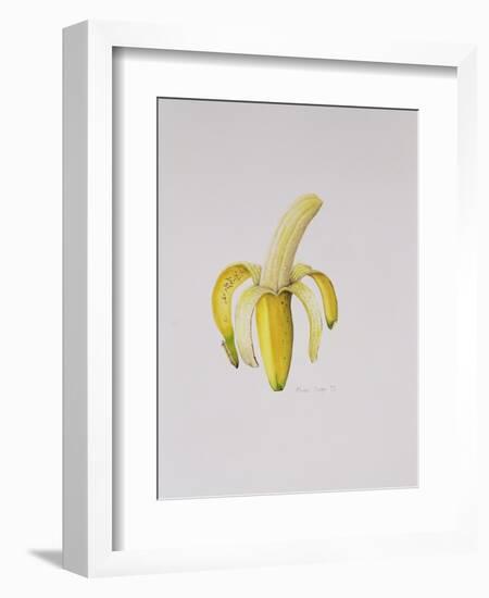 A Half-Peeled Banana, 1997-Alison Cooper-Framed Giclee Print