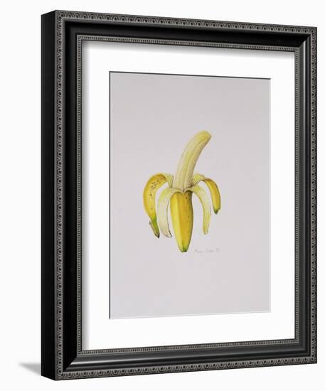 A Half-Peeled Banana, 1997-Alison Cooper-Framed Giclee Print