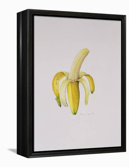 A Half-Peeled Banana, 1997-Alison Cooper-Framed Premier Image Canvas