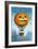 A Halloween Pumpkin Hot Air Balloon, 1909-Ellen Hattie Clapsaddle-Framed Giclee Print