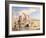 A Halt in the Desert-John Frederick Lewis-Framed Giclee Print