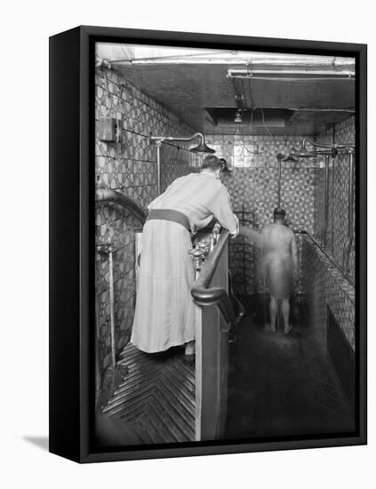 A Hammam in Paris, c.1900-French Photographer-Framed Premier Image Canvas