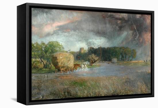 A Hampshire Haying-Sir David Murray-Framed Premier Image Canvas
