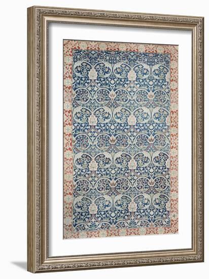 A Hand-Knotted Hammersmith Carpet, circa 1881-2-William Morris-Framed Giclee Print