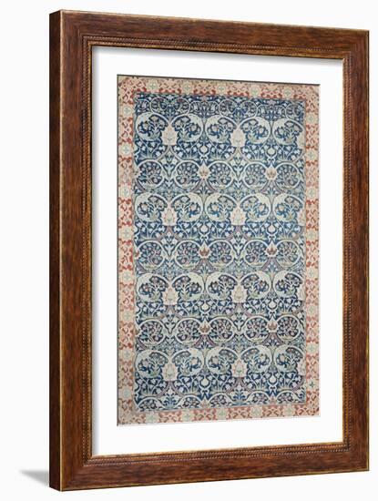 A Hand-Knotted Hammersmith Carpet, circa 1881-2-William Morris-Framed Giclee Print