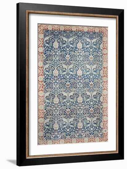 A Hand-Knotted Hammersmith Carpet, circa 1881-2-William Morris-Framed Giclee Print