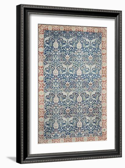 A Hand-Knotted Hammersmith Carpet, circa 1881-2-William Morris-Framed Giclee Print