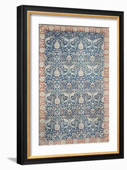 A Hand-Knotted Hammersmith Carpet, circa 1881-2-William Morris-Framed Giclee Print