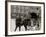 A Hansom at Madison Square, New York-null-Framed Photo