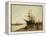 A Harbour-Eugene Galien-Laloue-Framed Premier Image Canvas