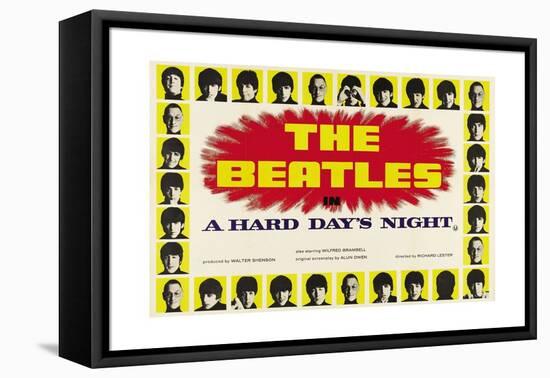 A Hard Day's Night, 1964-null-Framed Premier Image Canvas