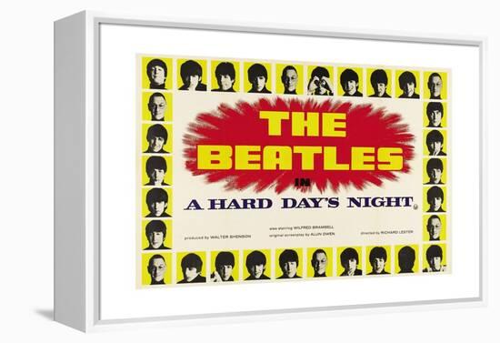 A Hard Day's Night, 1964-null-Framed Premier Image Canvas