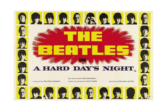 A Hard Day S Night 1964 Giclee Print Art Com A Hard Day S Night 1964 Giclee Print Art Com