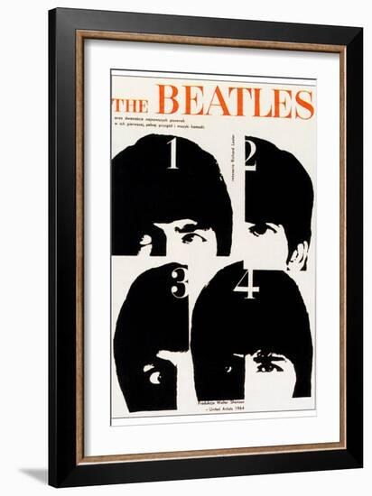 A Hard Day's Night, The Beatles-null-Framed Art Print