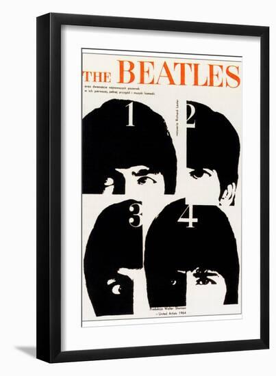 A Hard Day's Night, The Beatles--Framed Art Print