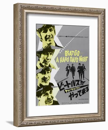 A Hard Day's Night-null-Framed Premium Giclee Print