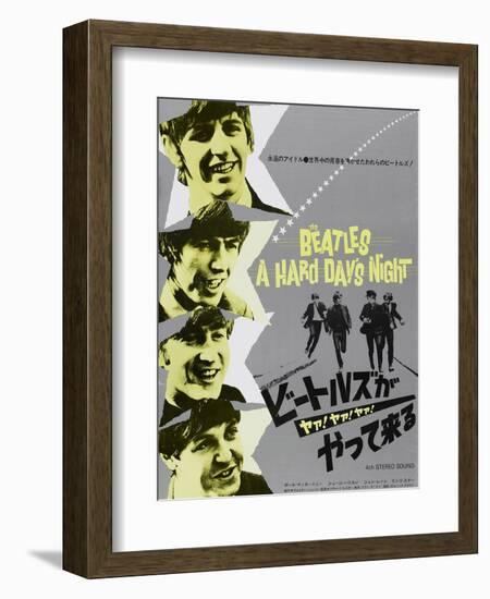 A Hard Day's Night-null-Framed Premium Giclee Print