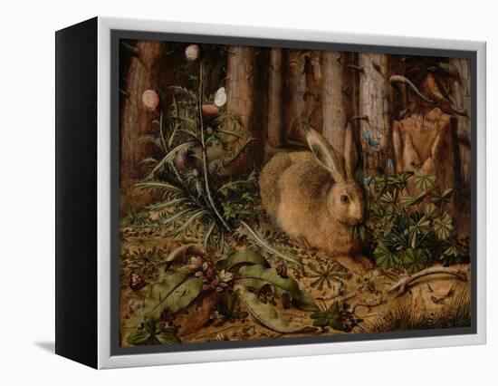 A Hare in the Forest, c. 1585-Hans Hoffmann-Framed Premier Image Canvas