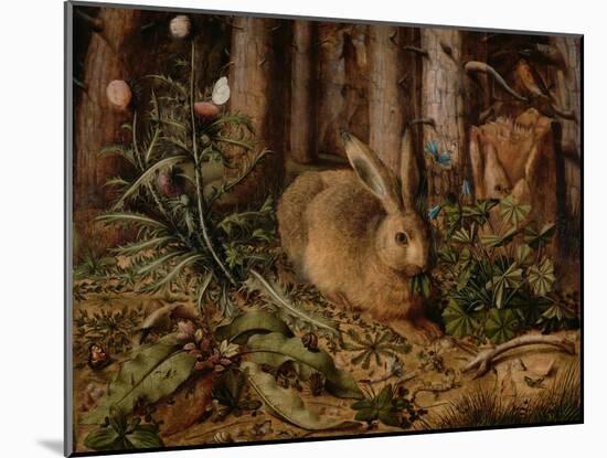 A Hare in the Forest, c. 1585-Hans Hoffmann-Mounted Giclee Print