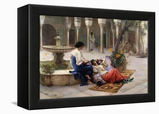 A Harem Beauty-Max Von Bredt-Framed Premier Image Canvas