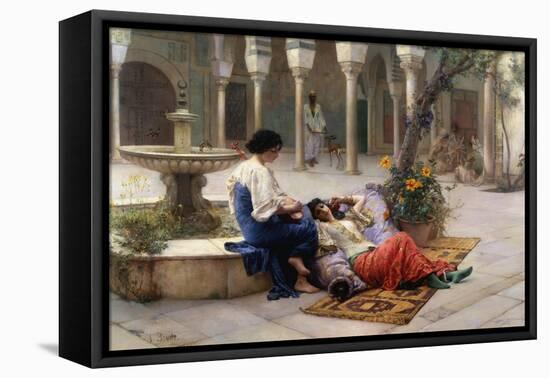 A Harem Beauty-Max Von Bredt-Framed Premier Image Canvas