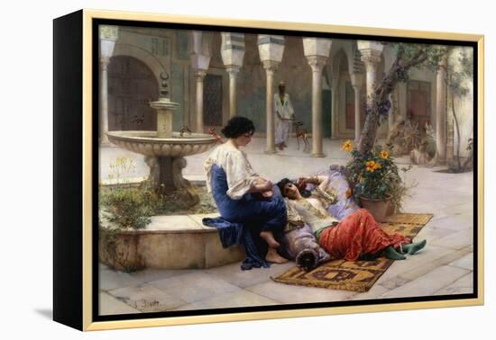 A Harem Beauty-Max Von Bredt-Framed Premier Image Canvas