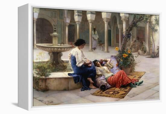 A Harem Beauty-Max Von Bredt-Framed Premier Image Canvas