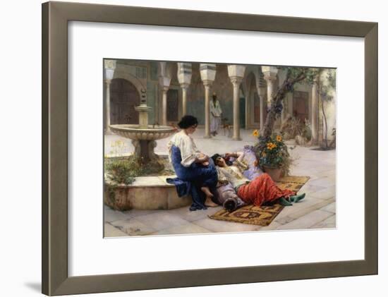 A Harem Beauty-Max Von Bredt-Framed Giclee Print