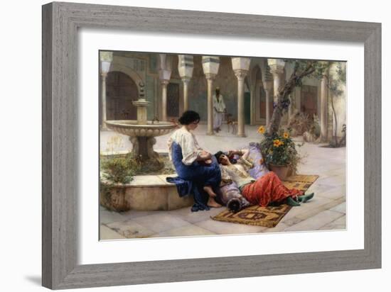 A Harem Beauty-Max Von Bredt-Framed Giclee Print