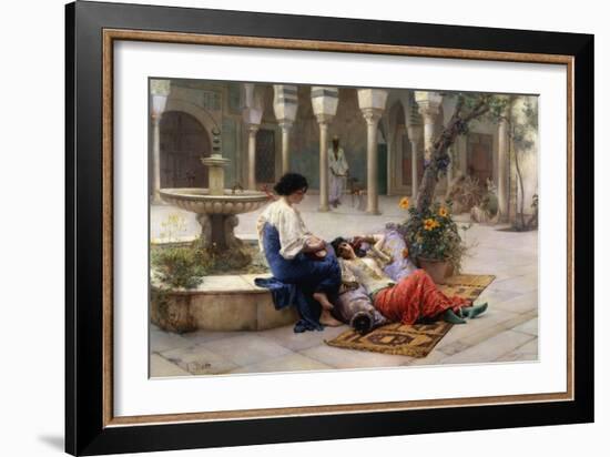 A Harem Beauty-Max Von Bredt-Framed Giclee Print