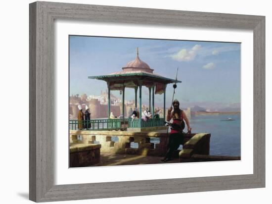 A Harem-Jean Leon Gerome-Framed Giclee Print