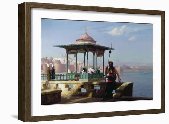 A Harem-Jean Leon Gerome-Framed Giclee Print