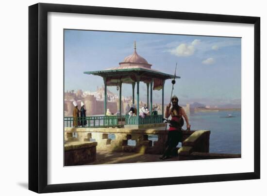 A Harem-Jean Leon Gerome-Framed Giclee Print