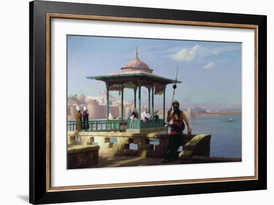 A Harem-Jean Leon Gerome-Framed Giclee Print