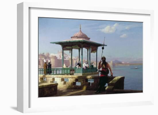 A Harem-Jean Leon Gerome-Framed Giclee Print