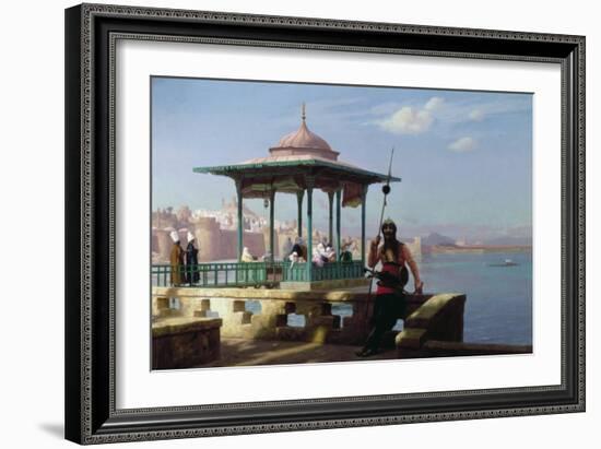 A Harem-Jean Leon Gerome-Framed Giclee Print