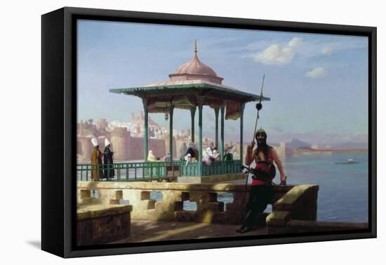 A Harem-Jean Leon Gerome-Framed Premier Image Canvas