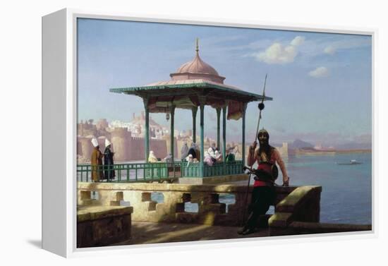 A Harem-Jean Leon Gerome-Framed Premier Image Canvas