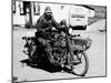 A Harley-Davidson with a Sidecar, 1923-null-Mounted Photographic Print