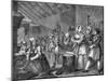 A Harlot 's Progress-William Hogarth-Mounted Giclee Print