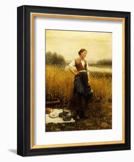 A Harvest Lunch-Daniel Ridgway Knight-Framed Premium Giclee Print