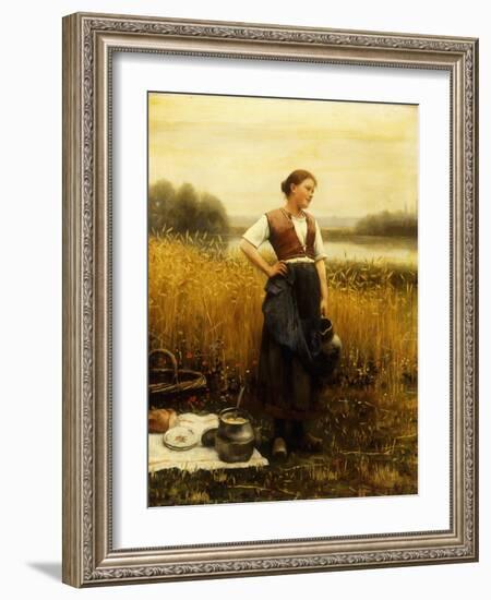 A Harvest Lunch-Daniel Ridgway Knight-Framed Giclee Print