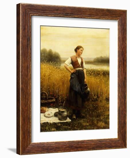 A Harvest Lunch-Daniel Ridgway Knight-Framed Giclee Print