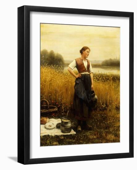 A Harvest Lunch-Daniel Ridgway Knight-Framed Giclee Print