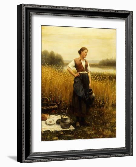 A Harvest Lunch-Daniel Ridgway Knight-Framed Giclee Print