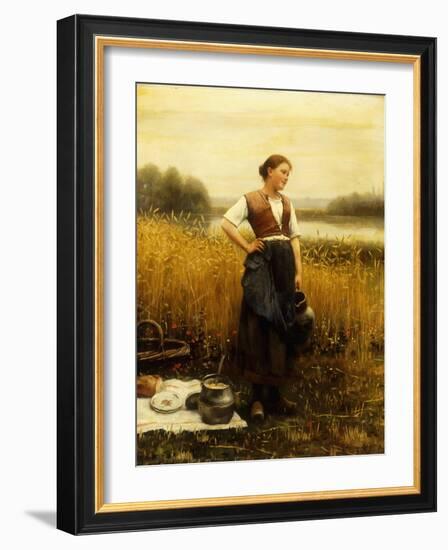 A Harvest Lunch-Daniel Ridgway Knight-Framed Giclee Print